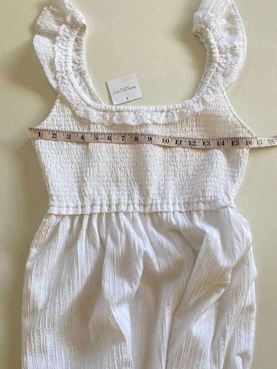 American Eagle NWT Flutter Sleeve Smocked Dress SZ M - Picture 13 of 14